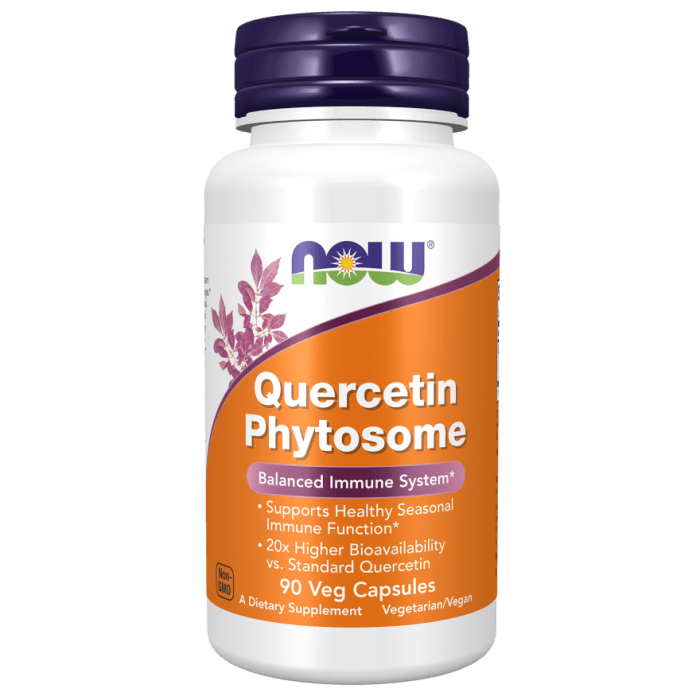 NOW Foods Quercetin Phytosome - 90 Veg Capsules