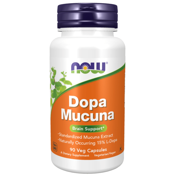 NOW Foods Dopa Mucuna - 90 Veg Capsules