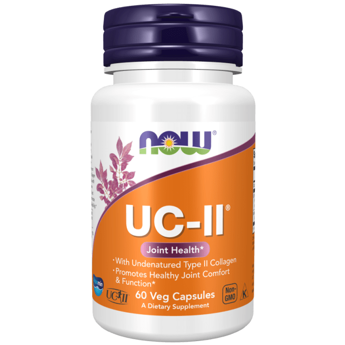 NOW Foods UC-II® Type II Collagen - 60 Capsules