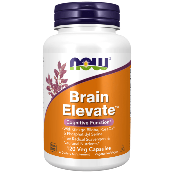 NOW Foods Brain Elevate™ - 120 Veg Capsules