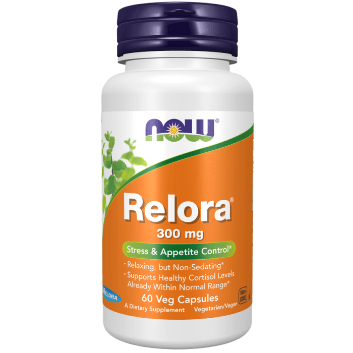 NOW Foods Relora® 300 mg - 60 Veg Capsules