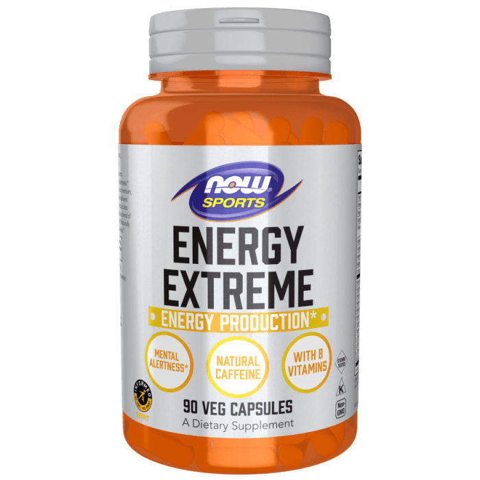 NOW Foods Energy Extreme - 90 Veg Capsules