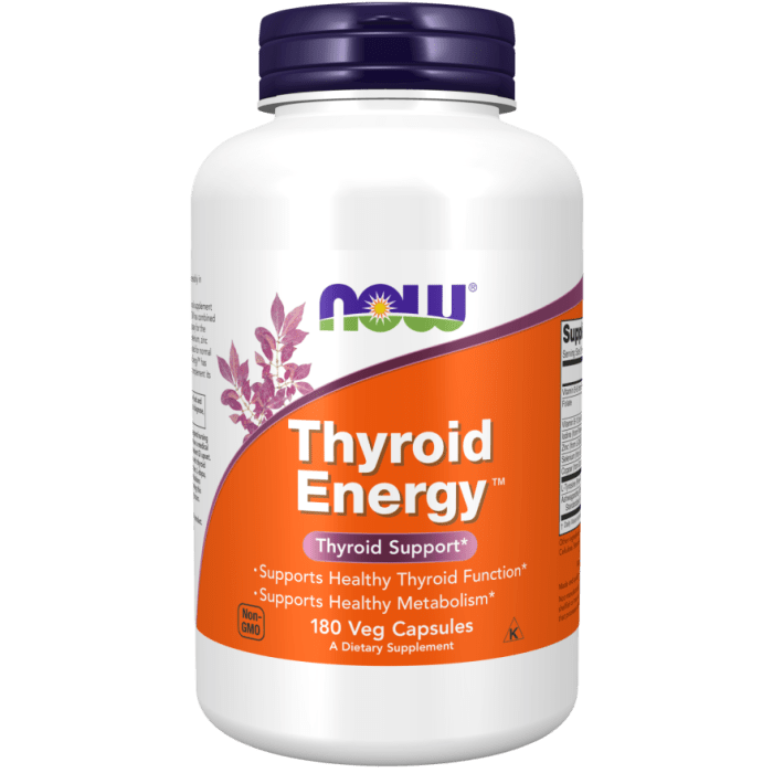 NOW Foods Thyroid Energy™ - 180 Veg Capsules