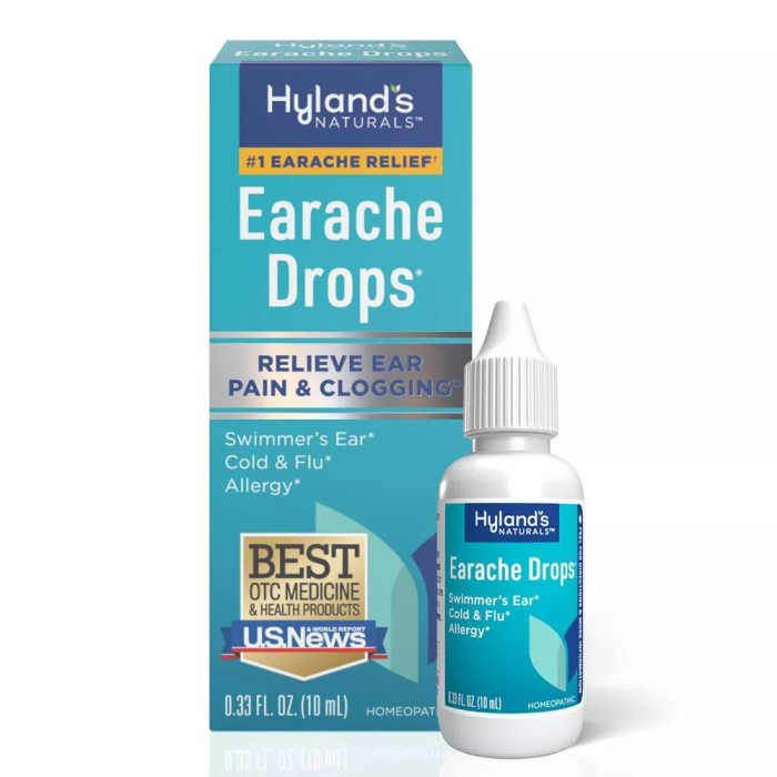 Hyland's Naturals Earache Drops, 0.33oz.