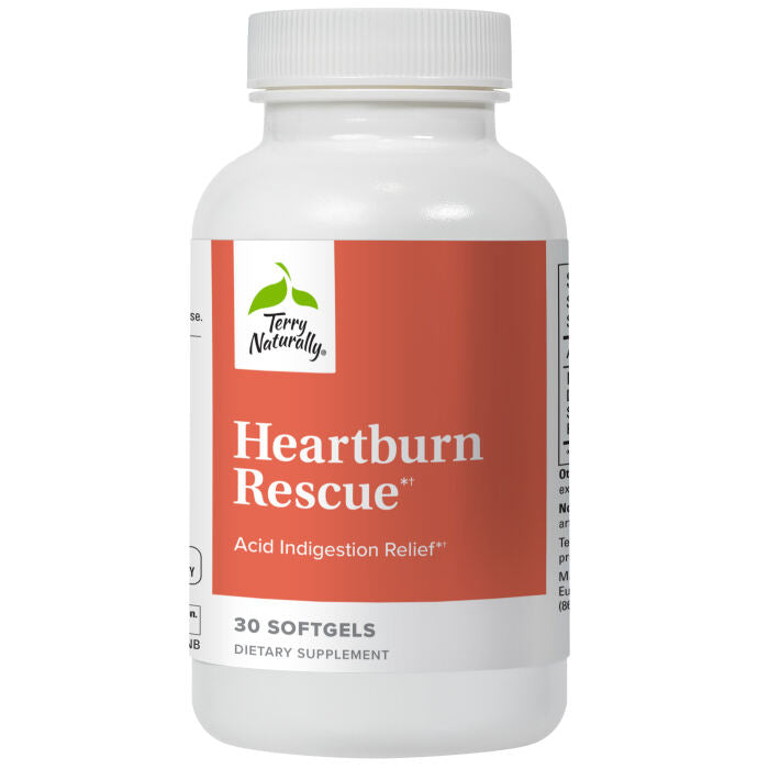 Terry Naturally Advanced Heartburn Rescue, 30 Softgels