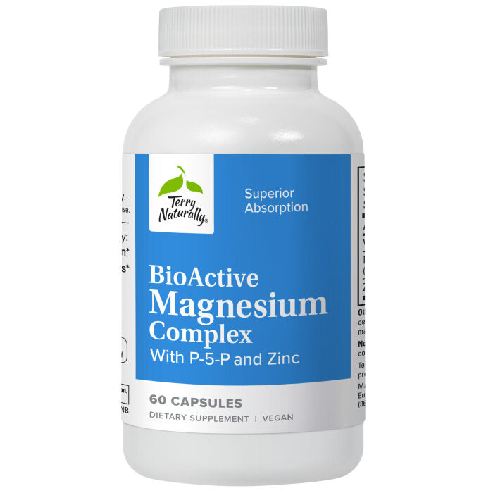 Terry Naturally BioActive Magnesium Complex, 60 Capsules