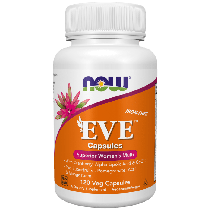 NOW Foods Eve™ Women's Multiple Vitamin - 120 Veg Capsules