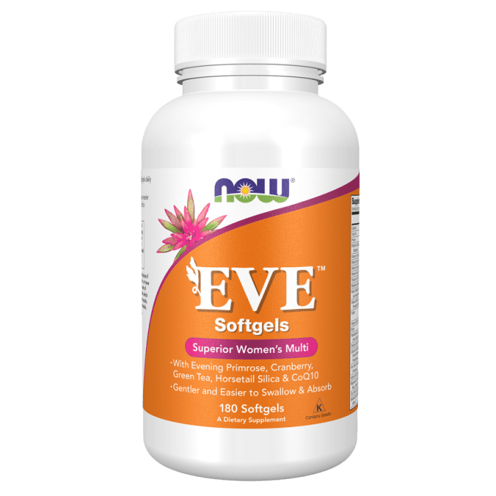 NOW Foods Eve™ Women's Multiple Vitamin - 180 Softgels