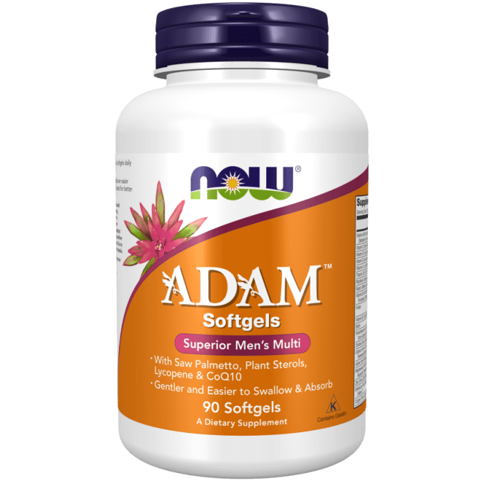 NOW Foods Adam™ Men's Multiple Vitamin - 90 Softgels