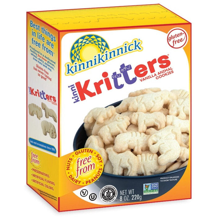 Kinnikinnick KinniKritters Animal Cookies, 8 oz.