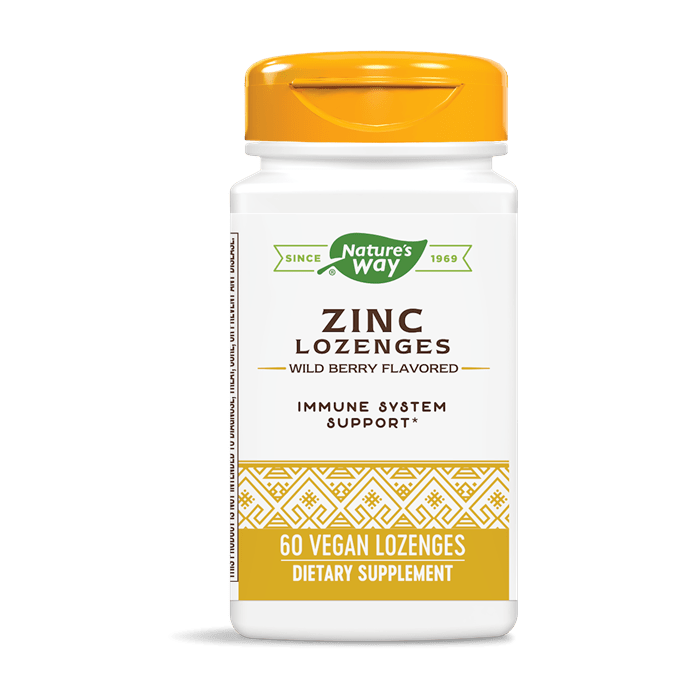 Nature's Way Zinc, 60 Lozenges