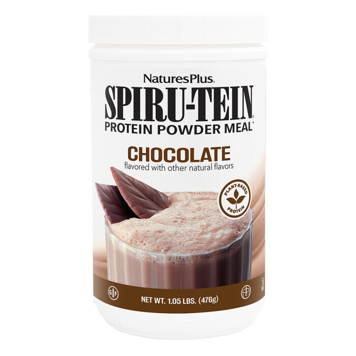 Nature's Plus Spirutein Protein Shake, Chocolate, 1.05 lbs.