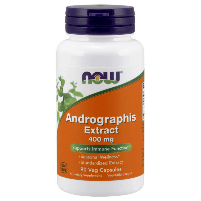 NOW Foods Andrographis Extract 400 mg - 90 Veg Capsules