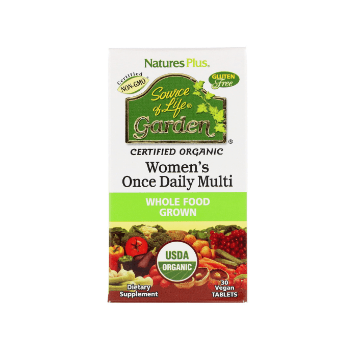 Nature's Plus Source of Life Garden Organic Womens Daily, 30 Tablets