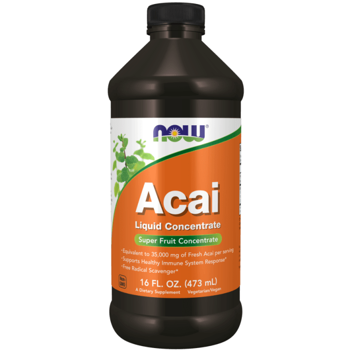 NOW Foods Acai Liquid - 16 fl. oz.