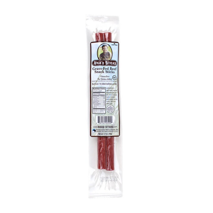 Nick's Sticks Grass-Fed Beef Snack Stick, 1.7 oz.