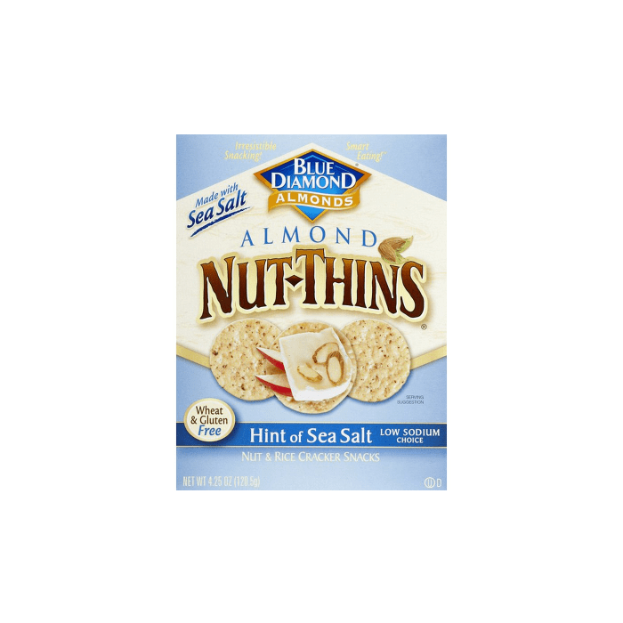 Blue Diamond Sea Salt Nut Thins, 4.25oz.