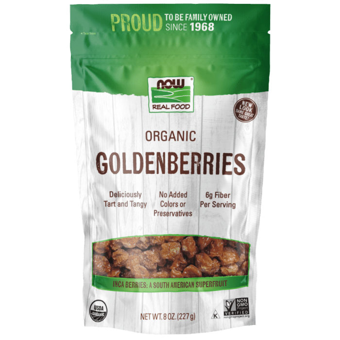 NOW Foods GoldenBerries, Organic - 8 oz.