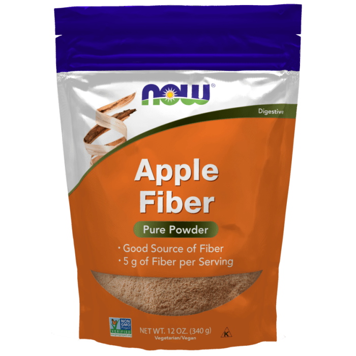 NOW Foods Apple Fiber Powder - 12 oz.