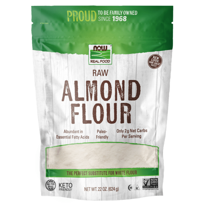 NOW Foods Almond Flour, Raw - 22 oz.