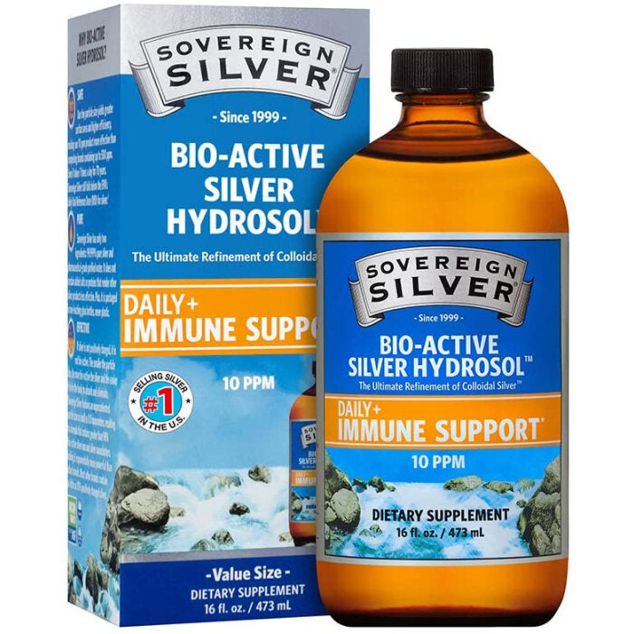 Sovereign Silver Bio-Active Silver Hydrosol, 16 fl. oz.