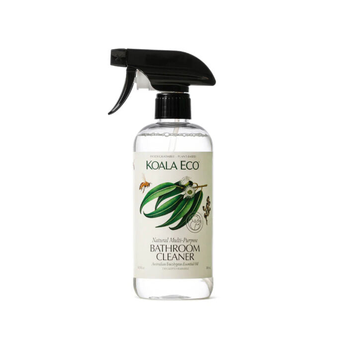 Koala Eco Natural Multi-Purpose Plant-Based Eucalyptus Essential Oil Bathroom Cleaner, 16.9 oz.