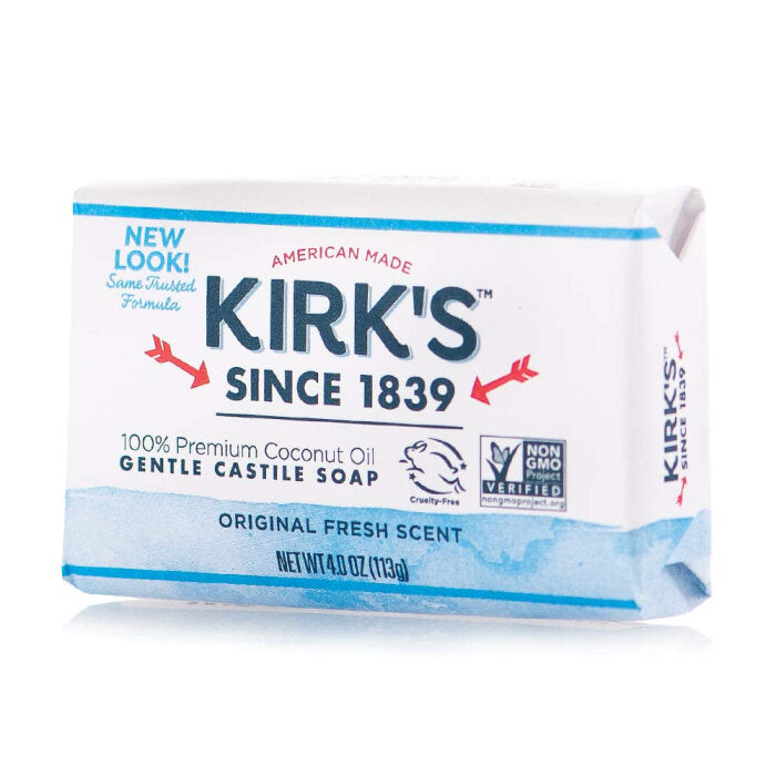 Kirk's Original Coco Castile Bar Soap, 3-Pack