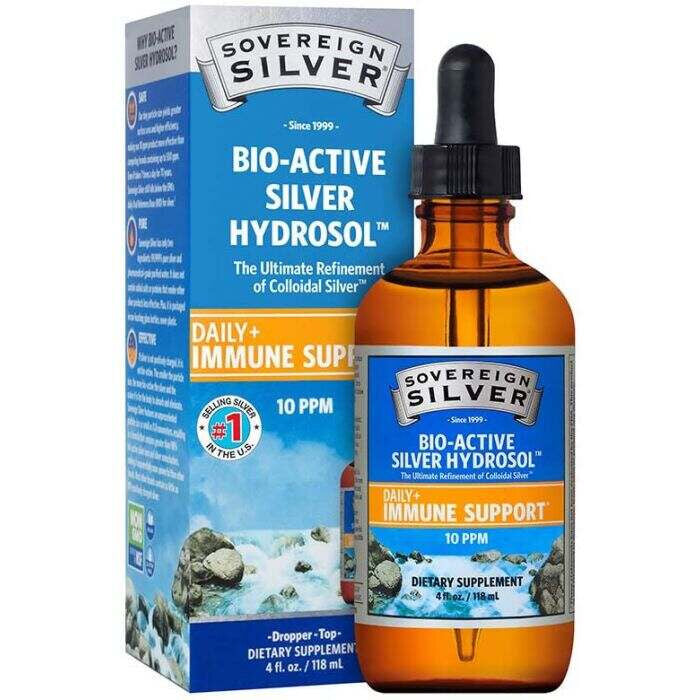 Sovereign Silver Bio Active Silver Hydrosol Immune Support, 2 fl. oz.