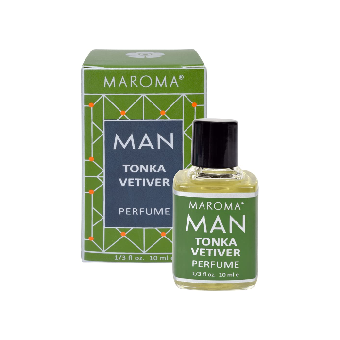 Maroma Tonka Vetiver Perfume Oil, 10ml