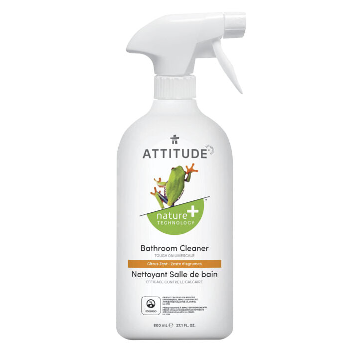 Attitude Bathroom Cleaner Citrus Zest, 27 oz.