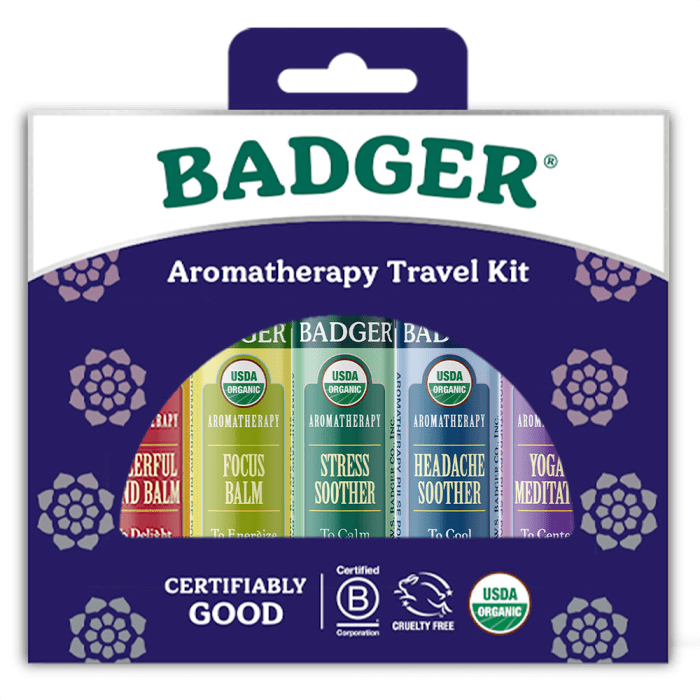 Badger Aromatherapy Kit, 5 Pack