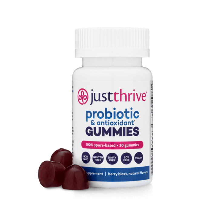 Just Thrive Probiotic Antioxidant Gummies - 30 capsules