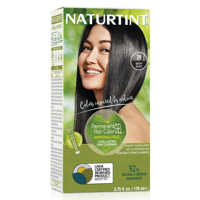 Naturtint Permanent Hair Color 1N Ebony Black