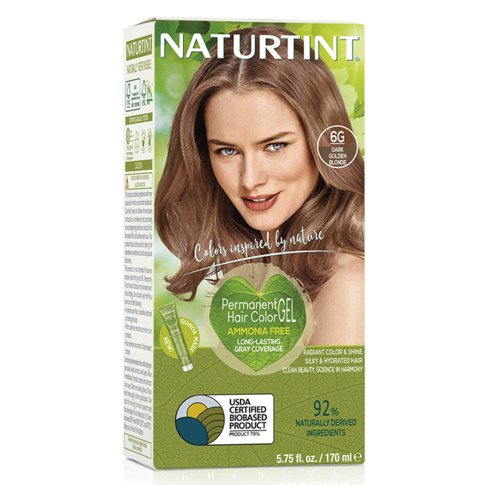 Naturtint Permanent Hair Color 6G Dark Golden Blonde