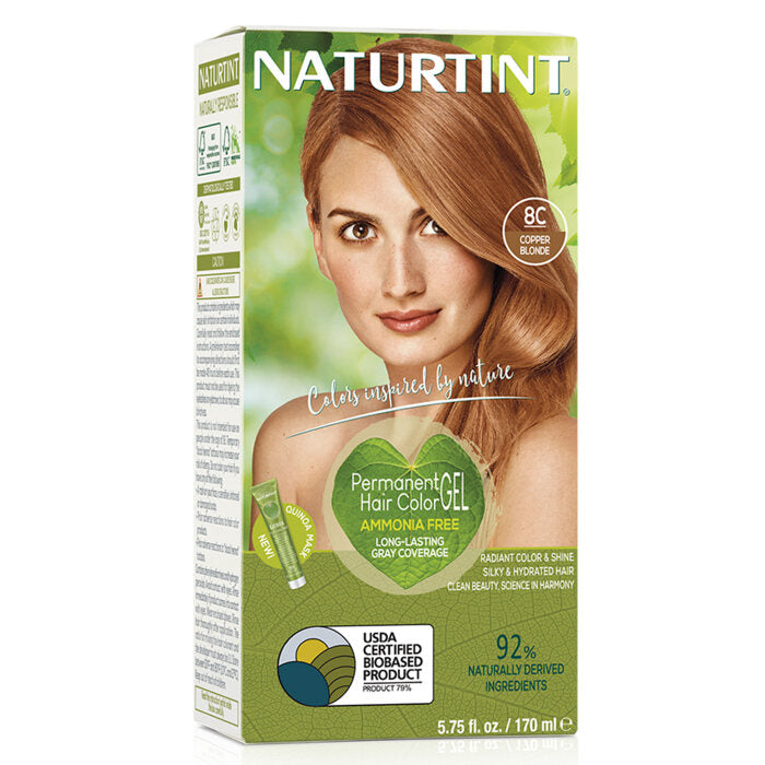 Naturtint Permanent Hair Color 8C Copper Blonde