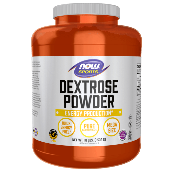 NOW Foods Dextrose Powder - 10 lbs.