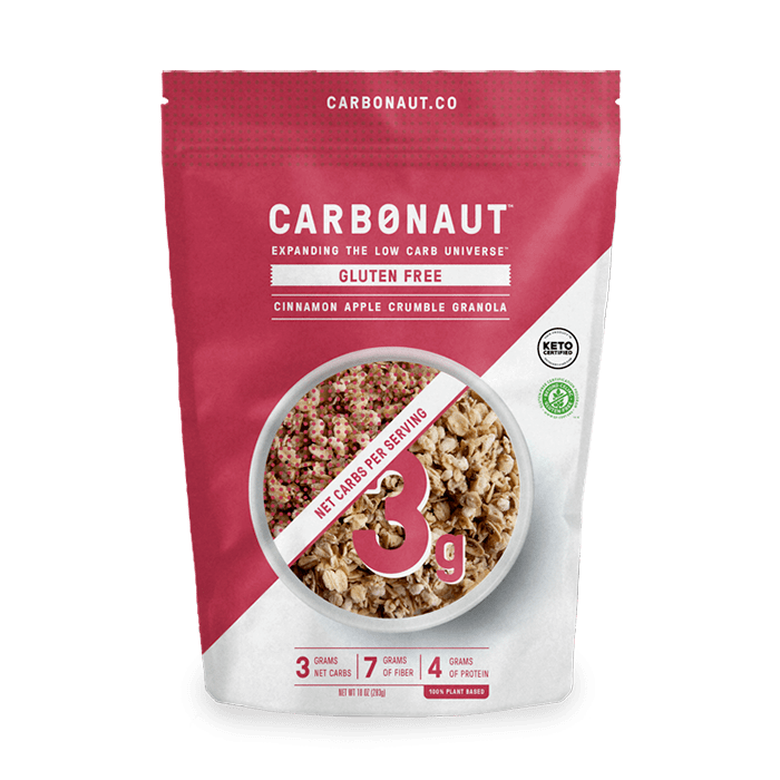 Carbonaut Crumble Granola Cinnamon Apple, 10oz.