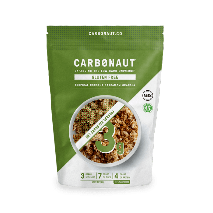 Carbonaut Granola Tropical Coconut Cardamom, 10oz.