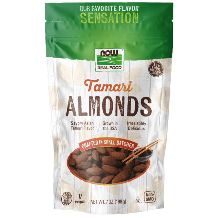 NOW Foods Tamari Almonds - 7 oz.