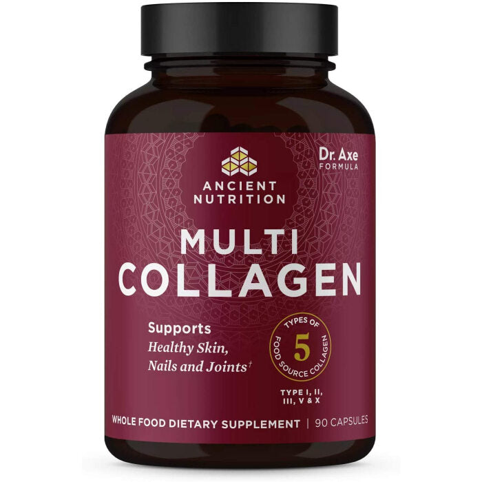 Ancient Nutrition Multi Collagen Protein, 90 Capsules