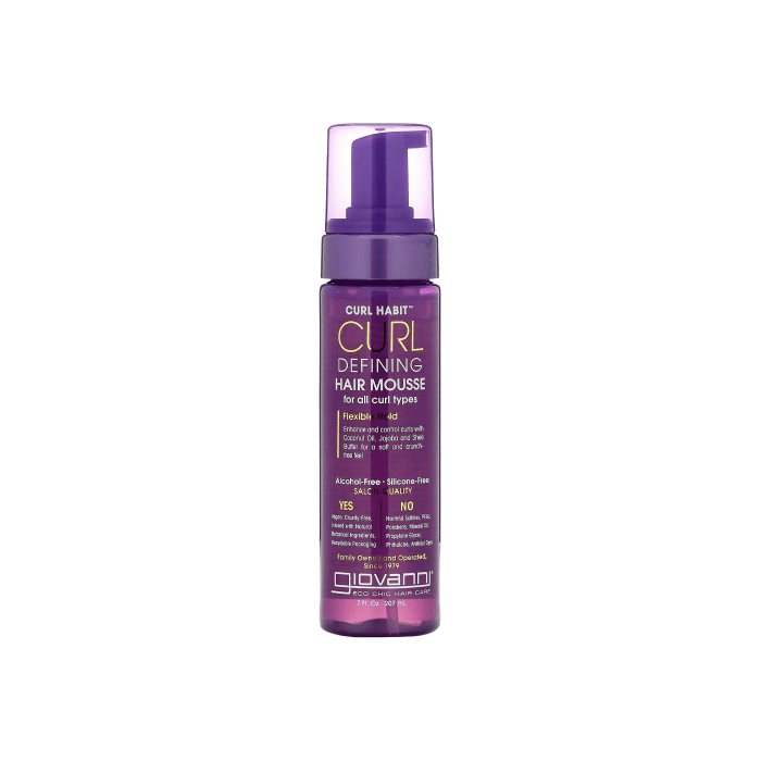 GIOVANNI Curl Habit Defining Hair Mousse, 7oz.