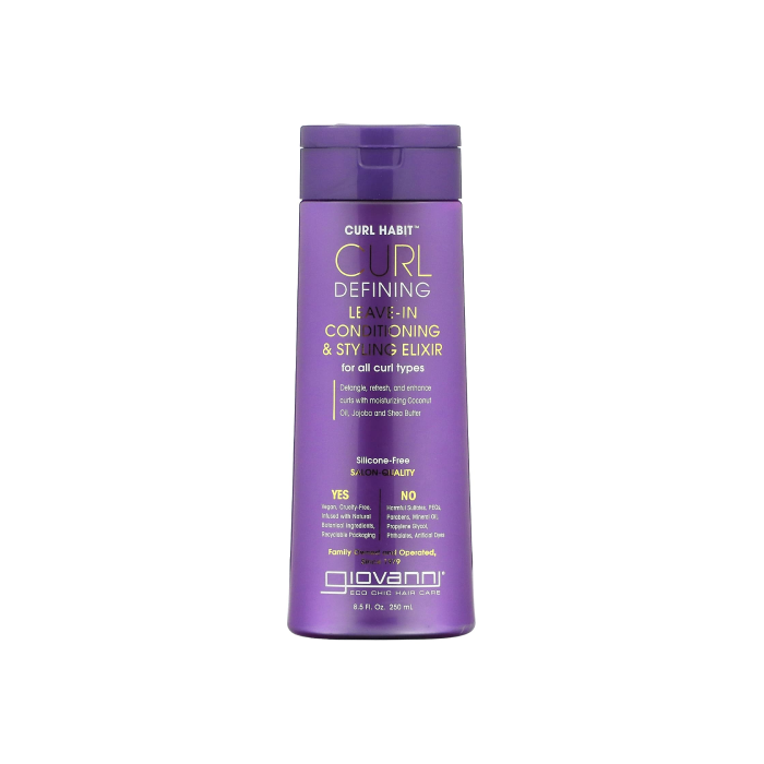 GIOVANNI Curl Habit Curl Defining Leave-In Conditioning & Styling Elixir, 8.5oz.