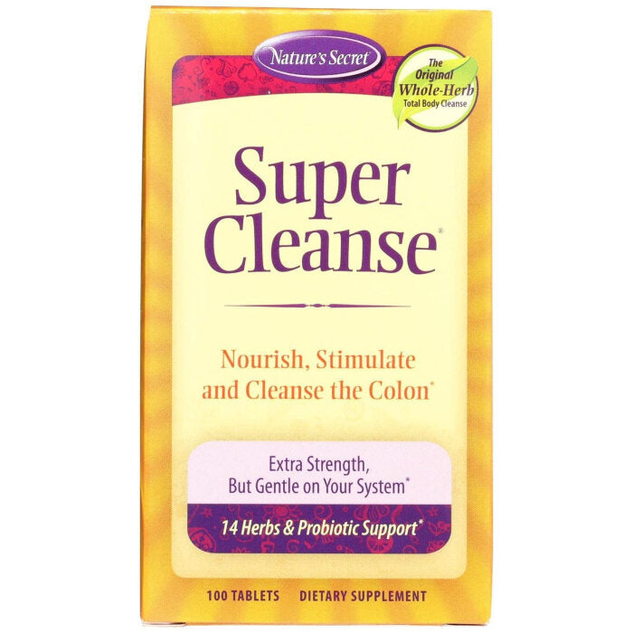 Nature Secret Super Cleanse, 100 Tablets