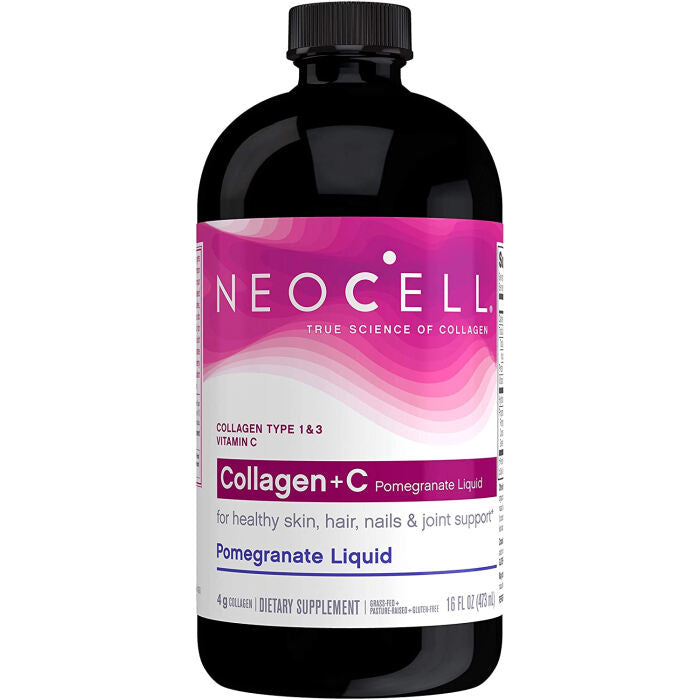 NeoCell Collagen + C Pomegranate Liquid, 16 fl. oz.