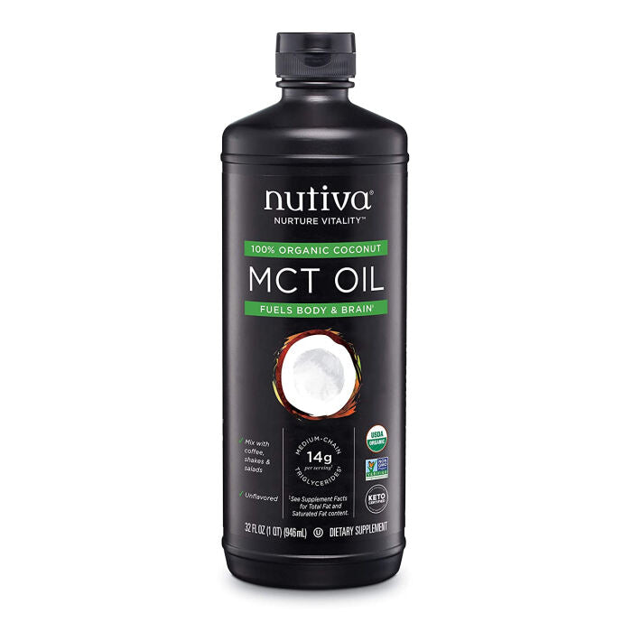 Nutiva Organic MCT Oil, 32 fl. oz.