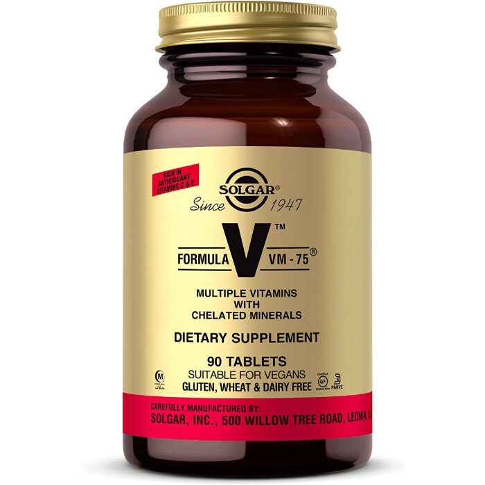 Solgar Formula VM-75, 90 Tablets