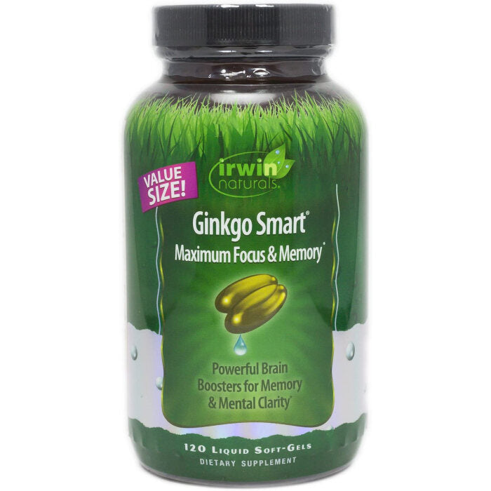 Irwin Naturals Ginkgo Smart, 120 Softgels