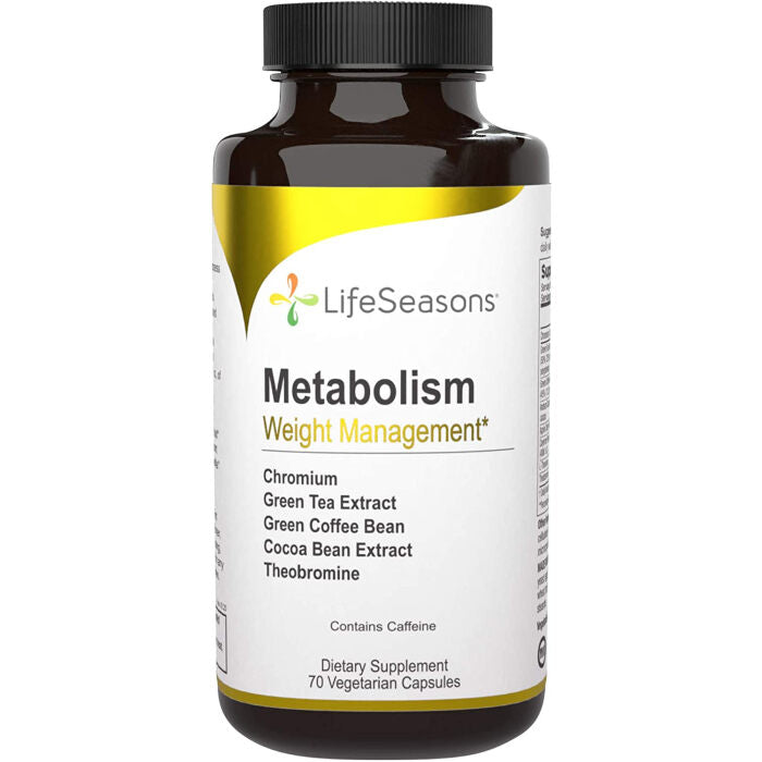 LifeSeasons Metabolism, 70 Veg. Capsules