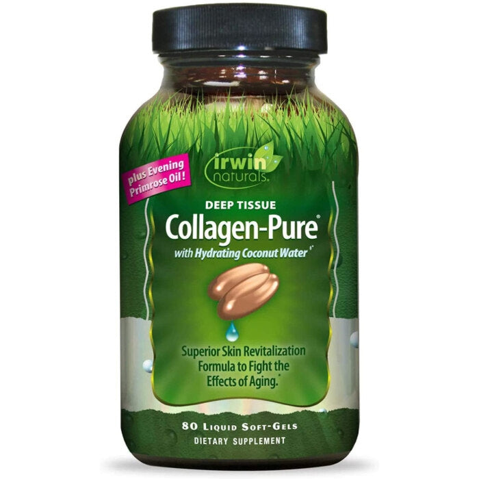 Irwin Naturals Deep Tissue Collagen-Pure, 80 Softgels