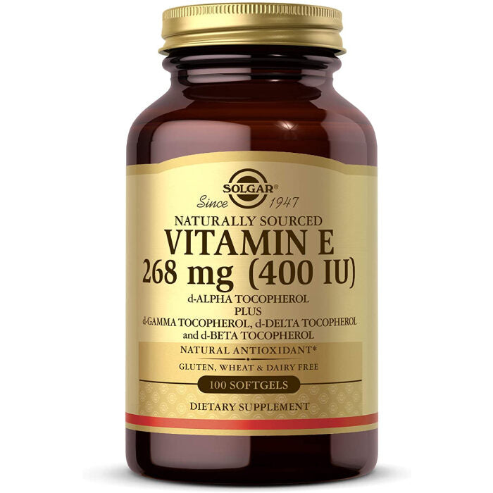 Solgar Vitamin E 400 IU, 100 Softgels